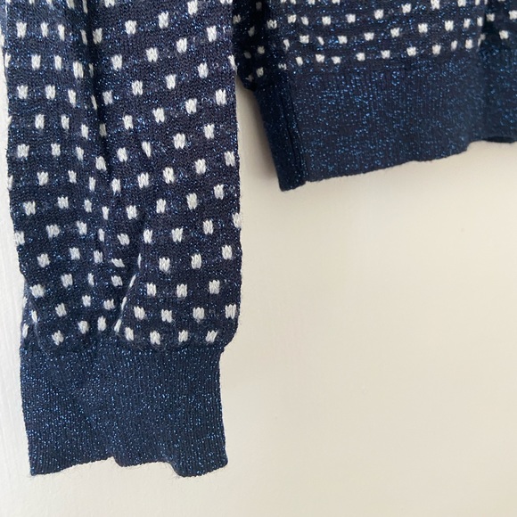 MANGO Polkadot Crewneck Light Jumper - L - Picture 3 of 6